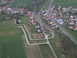 Luftbild Hochwasserschutz Drosendorf