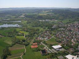 Luftbild Ostdeich Michelau