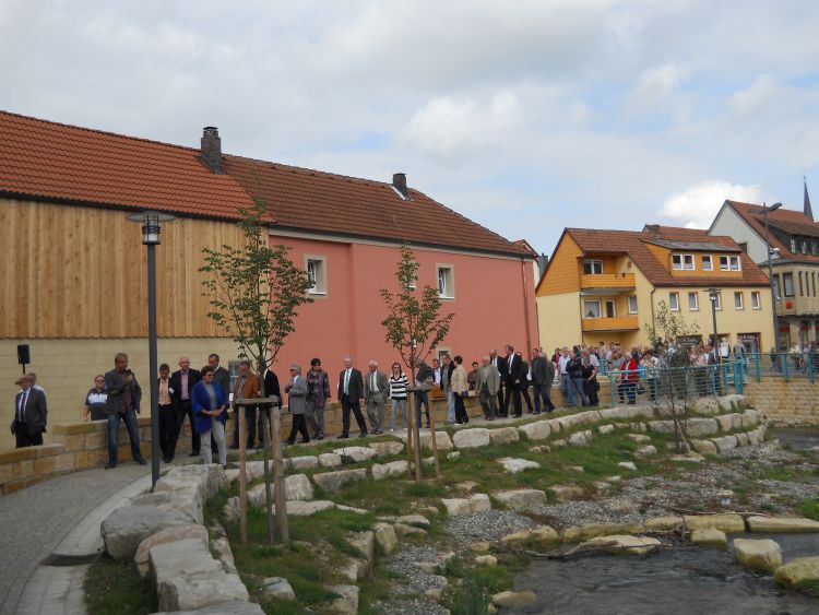 Begehung der Hochwasserschutzanlagen