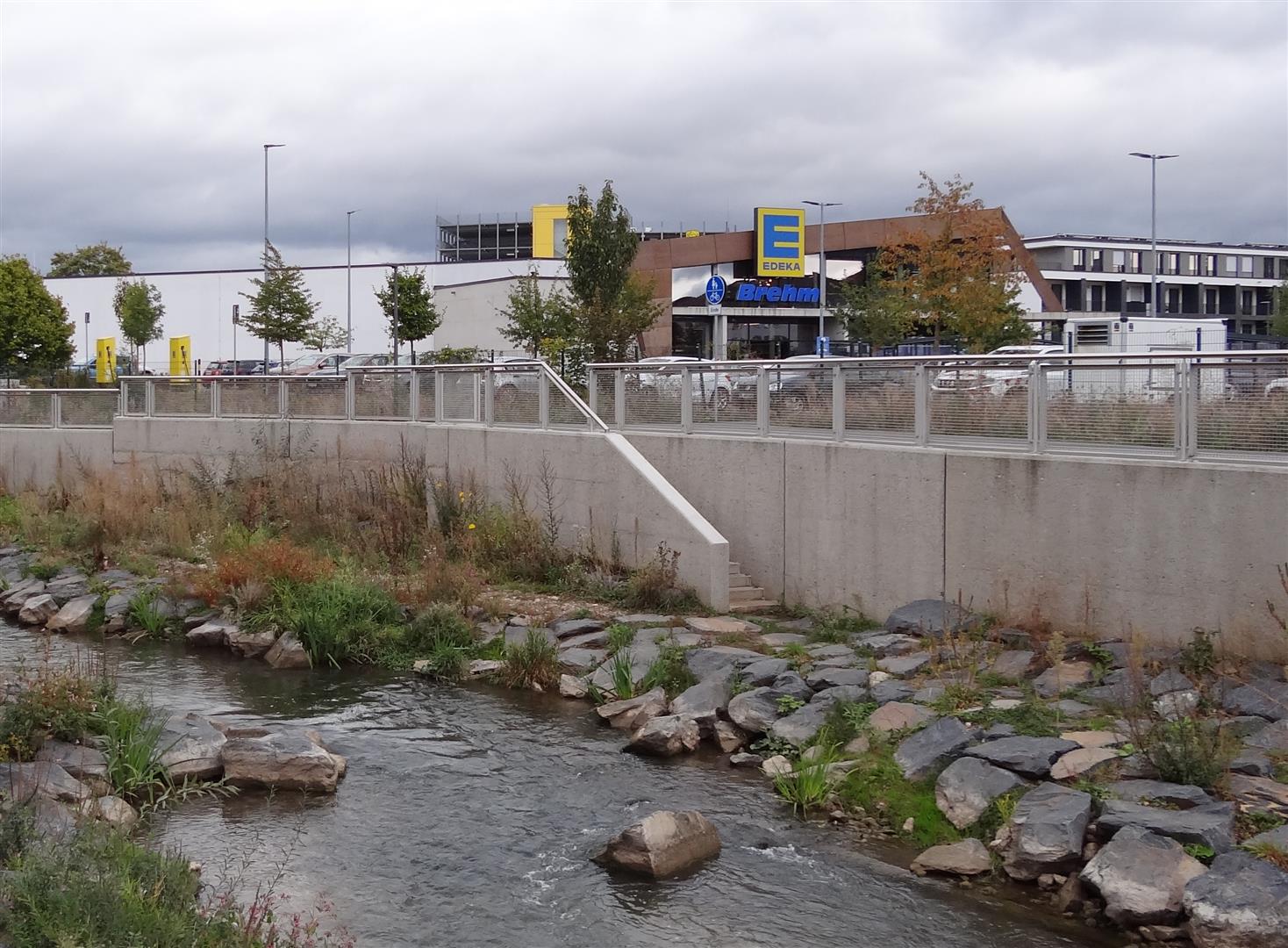 Foto: Öffentlicher Treppenzugang zur Lauter
