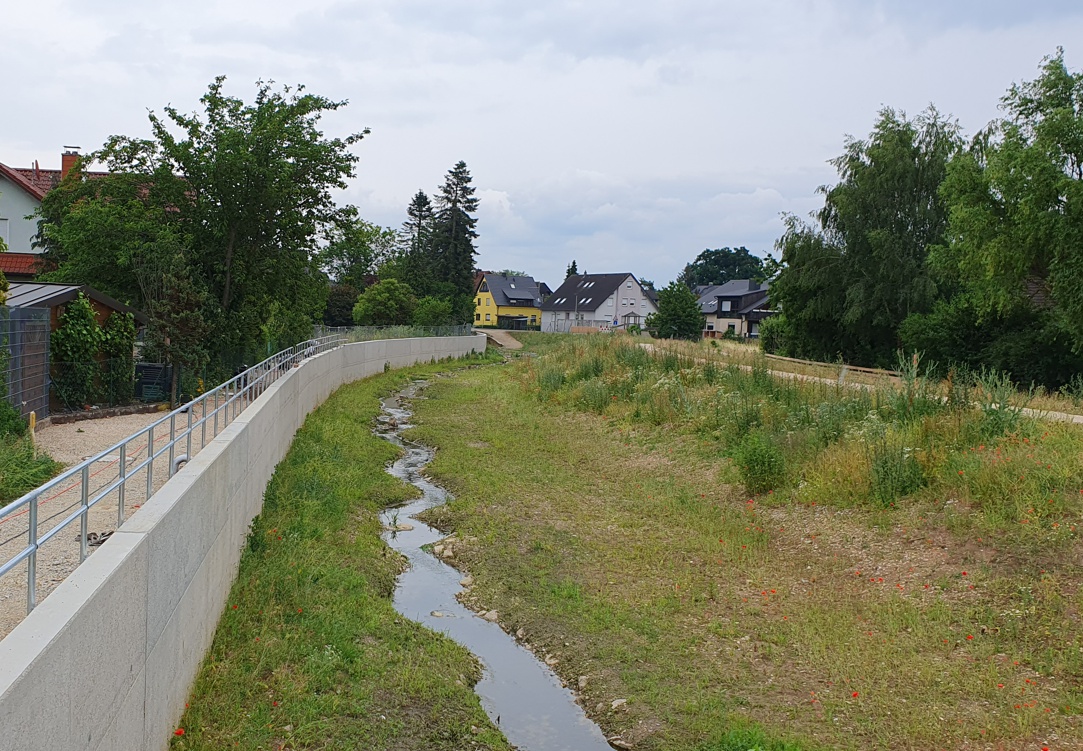 Link führt zur Seite Hochwasserschutz Hallstadt-Dörfleins