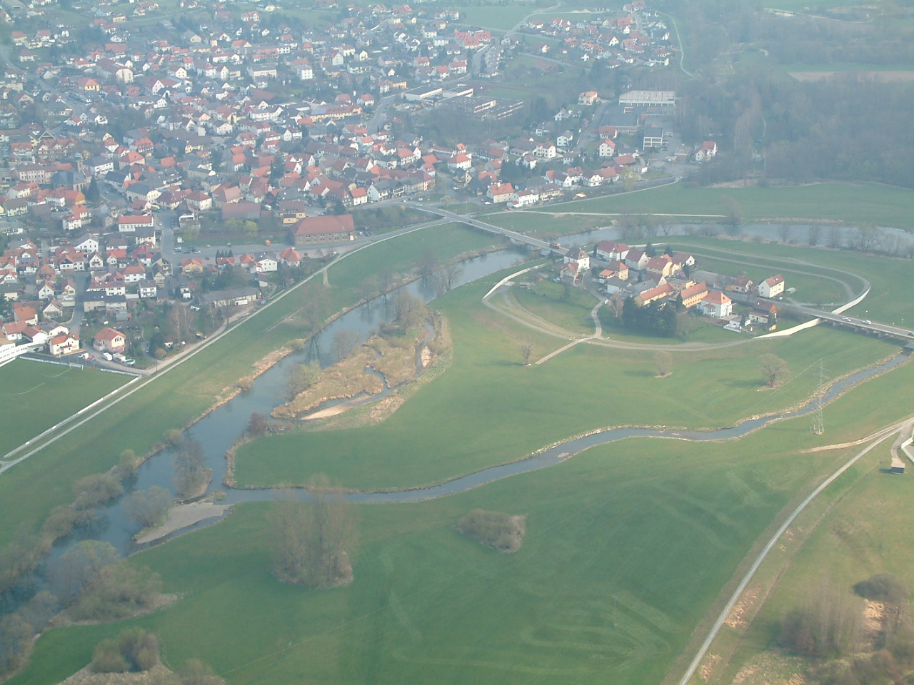 Link führt zur Seite Hochwasserschutz Michelau