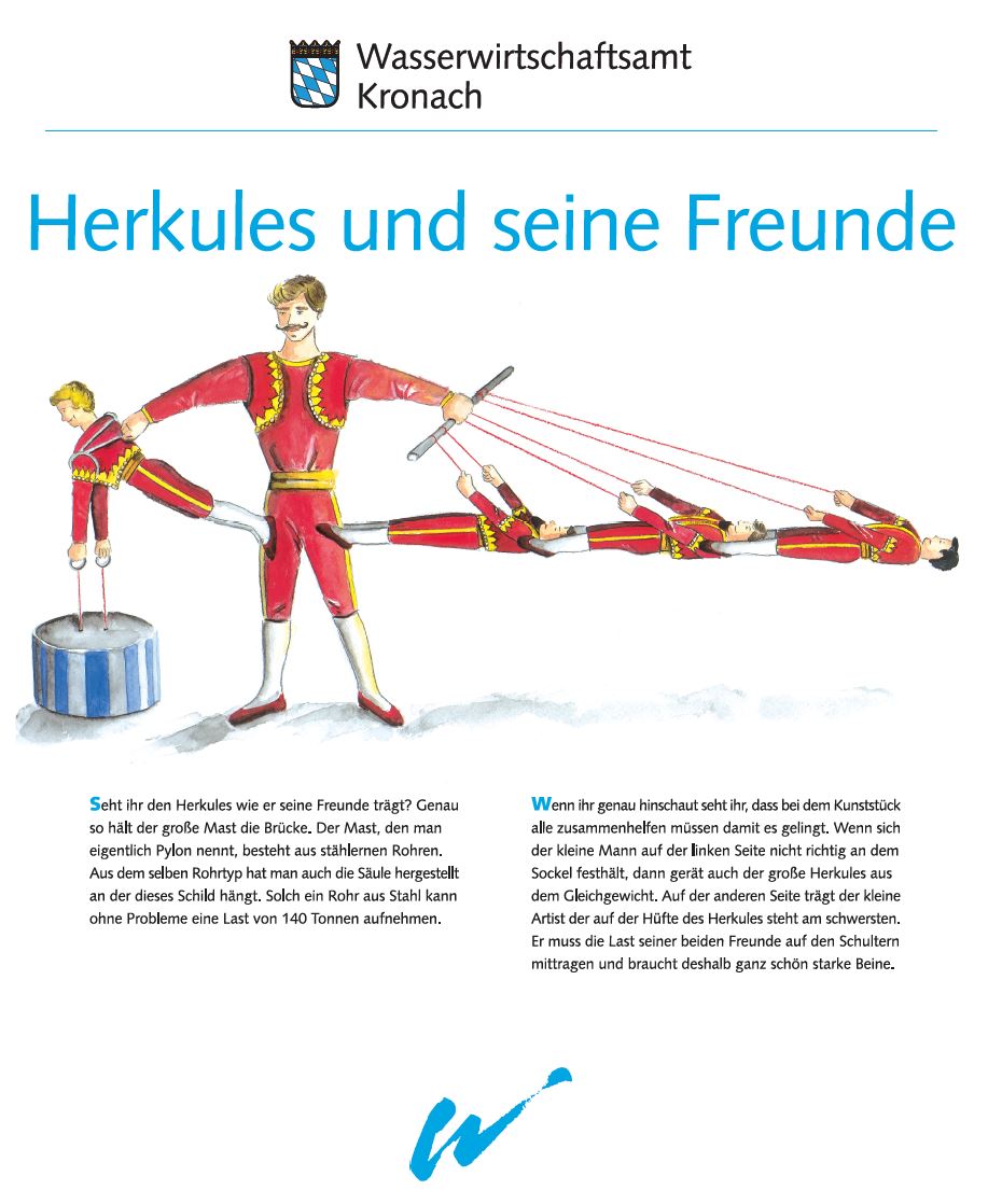 Beispielsäule für Kinder